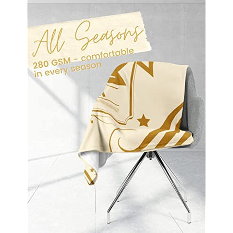 Boss Gifts from Employees, Boss Lady Bed Flannel Plush Throw Blankets (50"x 65") Office Gift for Men/Women in Boss Day, Birthday, Christmas, Appreciation, Retirement, Amazing Boss-Beige
