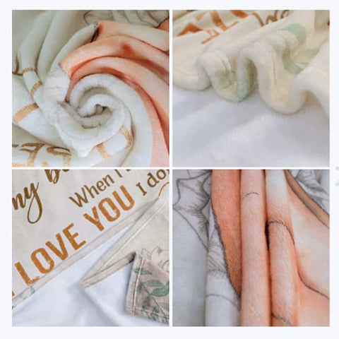 Gifts for Wife, to My Wife Blanket Mother's Day Wedding Anniversary Christmas Romantic Gifts for Her, Wife Birthday Gift Ideas, Presents for Her, Wife Blanket 55x70