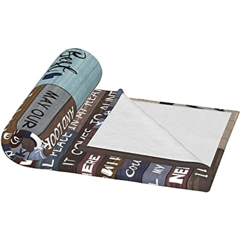 Throws for Aunt,Aunt Blanket from Nephew,Soft Flannel Blanket to Aunt from Niece,Aunt Gifts Throw Blankets,Blessings to My Aunt Blankets,50x60 Blankets Aunt Birthday Gift for Bed,Sofa