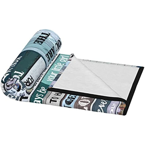 Gifts for Mom from Daughter, Mom Blanket from Daughter 50''x60'', Mom Gifts, Mothers Day Birthday Gifts for Mom Soft Cozy Flannel Throw Blanket Mom Birthday Gifts Blanket for Mom
