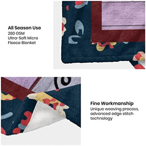 Grandma Gifts Throw Blanket 60"X50" - Mothers Day Birthday Gifts for Grandma - Gigi Gifts for Grandma - Nana Gifts from Grandkids - Best Grandma Gifts for Grandma from Granddaughter Grandchildren