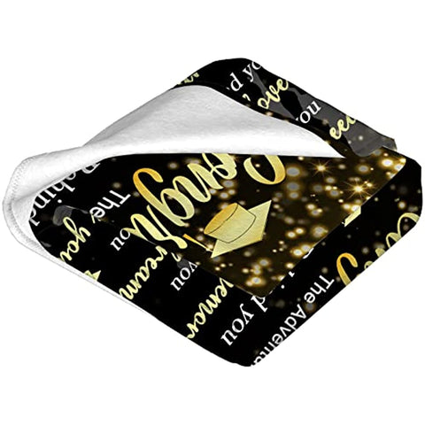 Graduation Gifts 2023 for Her Him Congrats Grad Gift Throw Blanket 50x60 Inch for Graduated Women Men Congratulations Graduation Party Supplies Graduation Ceremony Gift Birthday Gifts