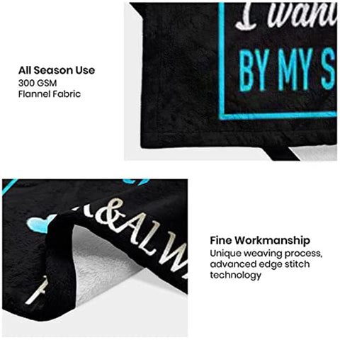 To My Amazing Boyfriend Blanket from Girlfriend 60"×50",Best for Him Boyfriend,Unique Birthday Gifts for Boyfriend,Valentines Day Gifts for Boyfriend,Throw Blanket for Boyfriend