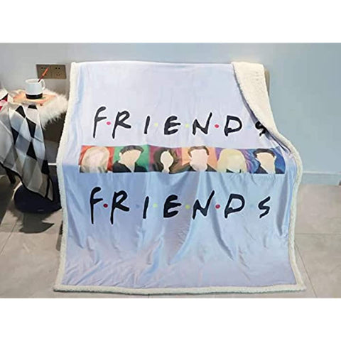 Friends Tv Show Sherpa Blanket The Office Gifts for Women Tv Show Blankets Friends Tv Show Blanket Friends Tv Show Merchandise Blanket Throw Friends TV Show Gift Blanket 60x80