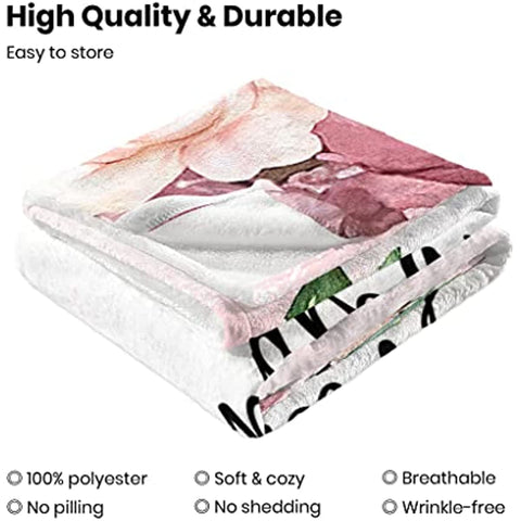 Grandma Blanket Gifts from Grandchildren Grandma Mothers Day Christmas Birthday Gifts from Grandaughter Grandson 50"x60"