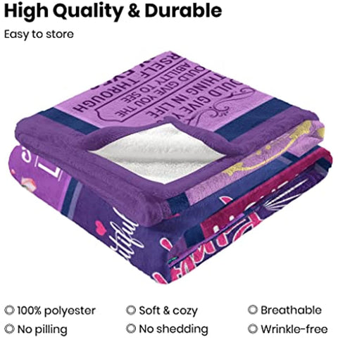 Gifts for Girlfriend from Boyfriend, Girlfriend Gifts Blanket 60"x50" Girlfriend Birthday Gifts, Best Girlfriend Gifts Ideas for Valentine's Day Mothers Day Christmas, to My Girlfriend Throw Blankets