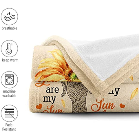 Sisters Gifts from Sister Sister Birthday Gifts from Sister to My Sister Custom Blanket Big Sister Gift Soul Sister Gifts for Women Personalized Throw Blanket 60 inch x 50 inch