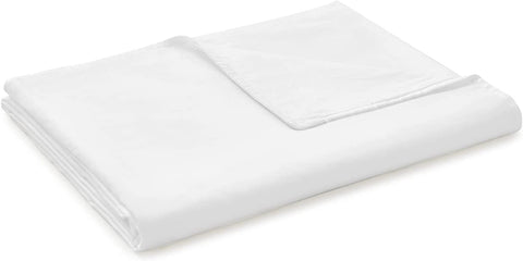 Cooling Bamboo & Cozy Velvet Dual-Sided Duvet for Weighted Blankets (80''x87'') - Blue Grey Print