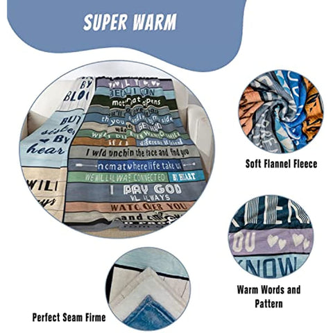 Best Friends Blankets for Women - Gifts for Best Friends - Bestie Gifts for Women - to My Best Friend Blanket - Friendship Blanket Gifts for Women - Best Friends Birthday Gifts Throw Blanket 60"x 50"