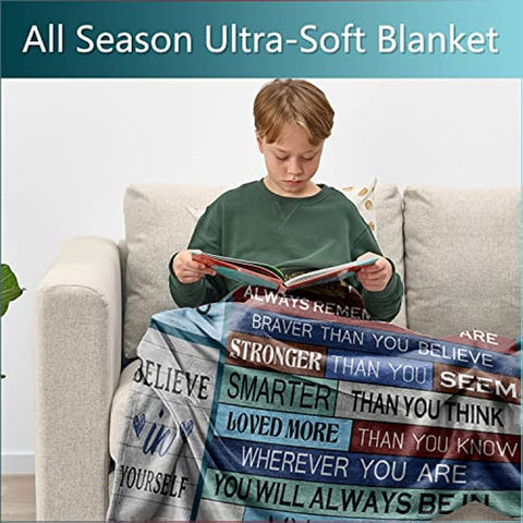 Brother Gifts from Sister, Gifts for Brother Blanket, to My Brother Blanket Birthday Gifts for Brother Adult, Brother Birthday Gifts from Sister, Big Brother Gifts for Anniversary Valentine(60"x50")