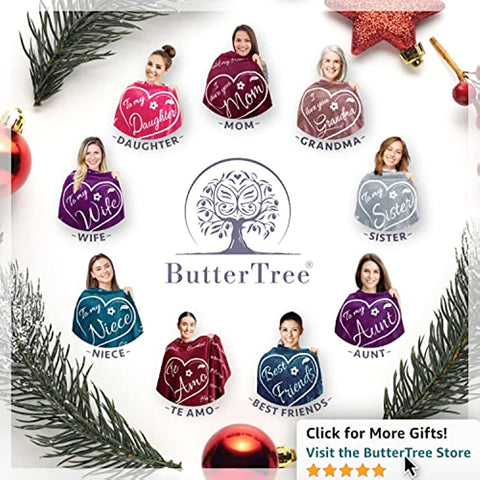 Sisters Gifts from Sister, Mothers Day Gifts for Sister, Sister Gifts Blanket, Unique Birthday Gifts for Sister from Brother, Sister Gifts from Brother, Throw Blanket 65” x 50” (Purple)