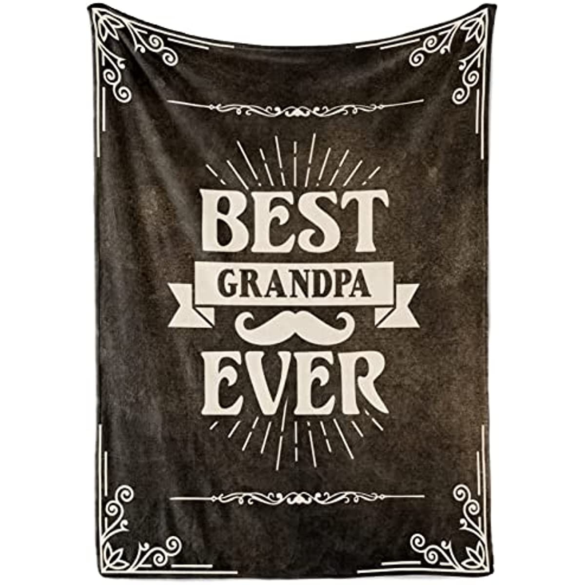 Gifts for Grandpa, Papa, Throw Blanket for Grandfather, Presents from Granddaughters Grandsons for Christmas, Birthday, Father's Day - 50" x 65"