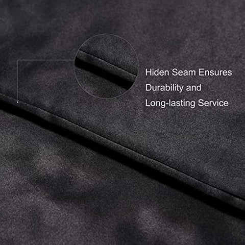 Silk Throw Blanket - Black Cooling Packable Satin Blanket for Couch, Bed, Camping, Outdoor, Travel, Car - Super Soft Lightweight Cozy Blanket(50'' x 60'', Black)