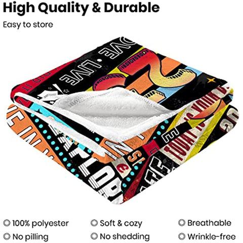 Masters Degree Graduation Gifts Blanket for Class of 2023 Senior of 2023 Graduation Blanket Throws for Daughter Granddaughter and Student 50" x60''