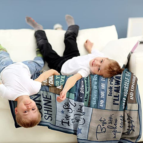 Nephew Gifts from Auntie Blanket, Nephew Gifts, to My Nephew Encouragement Gifts, Best Nephew Ever Gift from Uncle, Funny Graduation/Birthday for Nephews Throw Blankets 60"X50"