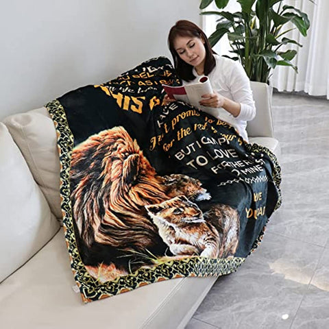 Birthday Gifts for Daughters, Daughter Gifts, to My Daughter Gifts from Dad - School Graduation Gifts, Daughter Blanket