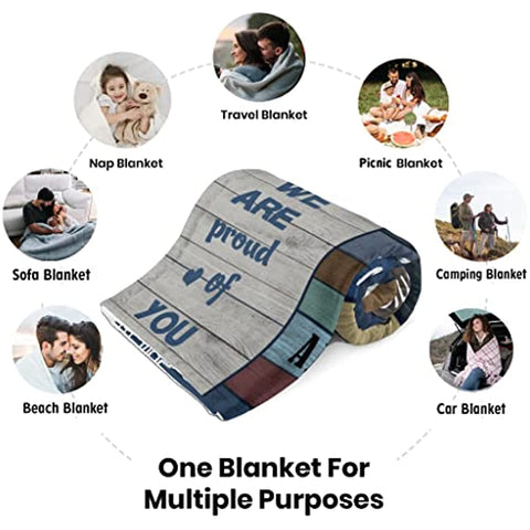 Son in Law Gifts - Son in Laws Gifts from Mother in Law - Gift for Son-in-Law - Son in Law Wedding Gift - Best Birthday Gifts for Son in Law - Future Son in Law Gift Blankets (50" X 60")