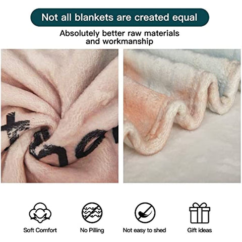 Healing Throw Blanket with Inspirational Thoughts and Prayers- Religious Soft Throw Blanket Inspirational Blankets and Throws 40x50 Inch Throw Blankets Perfect Caring Gift for Women Men