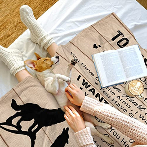 Boyfriend Gifts from Girlfriend, Gifts for Boyfriend Blanket 60"x50", Boyfriend Birthday Gift, Sentimental Gifts for Boyfriend, Boyfriend Gifts Ideas for Anniversary Christams Volentines Fathers Day