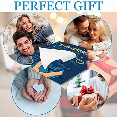 Gifts for Husband, to My Husband Blanket - Gifts for Him from Wife, Birthday Gifts for Husband, Throw Blankets Idea