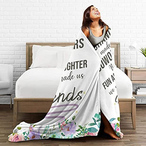 Retirement Gifts for Women Farewell Gifts for Coworkers Blanket Throws Blankets Gifts for Colleague Retired Holiday Birthday 50x60 in