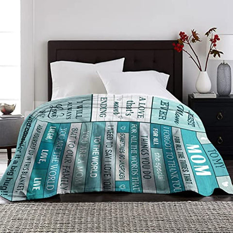 Mothers Day for Mom,Gifts for Mom,Mom Gifts,Birthday Gifts for Mom,Mom Birthday Gifts,Mom Gift from Daughter Son, Best Mom Gifts for Mother's Day/Christmas/Valentine's Day,Mom Blanket 60”x50”