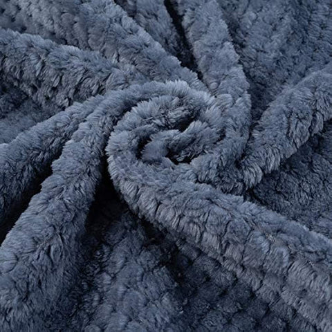 Dog Blanket or Cat Blanket or Pet Blanket, Warm Soft Fuzzy Blankets for Puppy, Small, Medium, Large Dogs or Kitten, Cats, Plush Fleece Throws for Bed, Couch, Sofa, Travel (S/24" x 32", Blue)