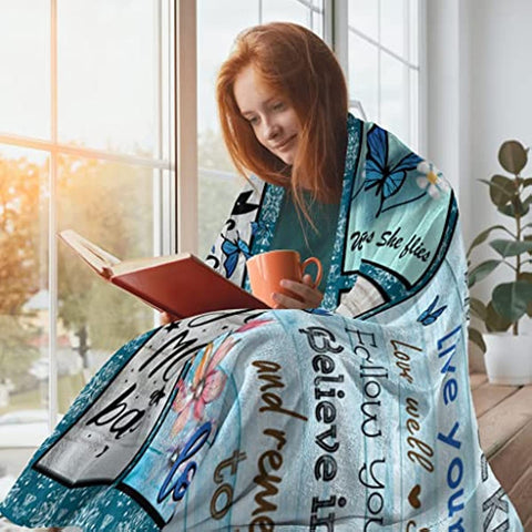 Sister Mothers Day Birthday Gifts from Sister Blanket, Sisters Gifts from Sister, Best Gifts for Sister from Sisters, Gift for Sister from Brother, Sister Gift Ideas Throw Blanket 60 x 50 inch