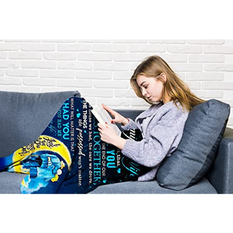 Mothers Day Birthday Gifts for Wife from Husband, Anniversary Wedding Gifts for Her,Wife Birthday Gift Ideas,to My Wife Blanket from Husband,Christmas Valentines Gifts for Wife 60'' x 50''