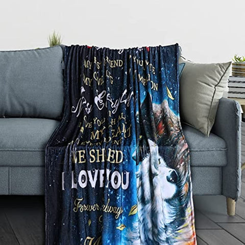 To My Husband Blanket Anniversary Birthday Gifts for Husband from Wife Best Gifts for Husband I Love You Blanket Ultra-Soft Micro Light Weight Warm Bed Plush Throw Blanket (to My Husband, 60"x80")
