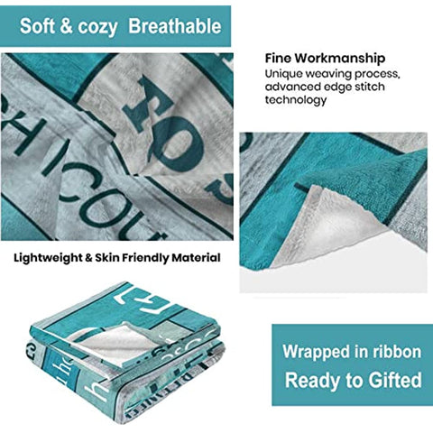 Mother's Day for Girlfriend, Gifts for Girlfriend Blanket 60"x50", Girlfriend Gifts Ideas, Romantic Gifts for Her, Birthday Gifts for Girlfriend, Girlfriend Birthday Gifts