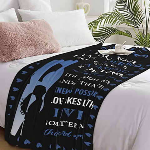 Gifts for Boyfriend Blanket, I Love You Gifts for Him, Boyfriend Birthday Gift, Romantic Anniversary Valentine's Day for Boyfriend Man (B-kiss, 50x60)