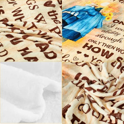 Gift for Wife Romantic Gifts for Her I Love You Anniversary Wedding Birthday Gifts Ideas for Women to My Wife Blanket Christmas Valentines Mothers Day Presents from Husband Throw Blanket 60"x 50"