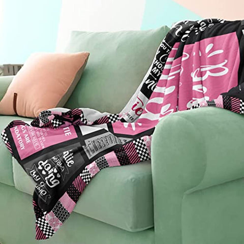 Aunt Gifts Throw Blanket 50”X60 for Aunt, Aunt Gifts from Niece, Best Aunt Ever Gifts, Birthday Gifts for Aunt, Gifts for Aunt, Aunt Blanket Gift, Auntie Gifts Ideas