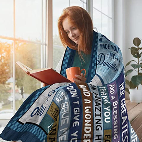 Son in Law Gifts from Mother in Law, Son in Law Gifts, Gifts for Son in Law Throw Blanket 60"x50", Son in Law Birthday Gifts, Son in Law Gift Ideas for Christmas Wedding Anniversary Father's Day