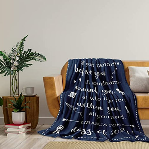 Graduation Gifts Graduation Gifts for Her 2023 - Graduation Gifts for Him 2023-2023 Graduation Gifts - PHD Graduation Gifts - College/Masters Degree Graduation Gifts for Her - Blanket 60X50in