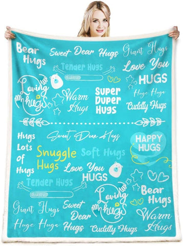 to My Wife Blanket,to My Wife Gifts from Husband Throw Blanket,Valentine Blanket Throw,Valentine Gifts for Women,Red Rose Valentine Day Gifts Blanket for Sofa Couch Decor 50"x 60"