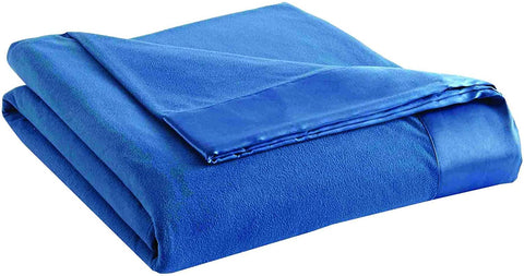 Micro Flannel Twin-Size All Seasons Lightweight Sheet Blanket, Machine Wash & Dry, No Pilling, 84Lx72W, Sand
