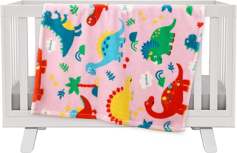 Dinosaur Blanket for Boys, Dinosaur Toddler Blanket for Boys and Girls, Cute Dinosaur Blankets for Kids, Toddler Boys Blanket Soft Dinosaur Fleece Kids Throw Blanket for Toddler (50x60 inch)