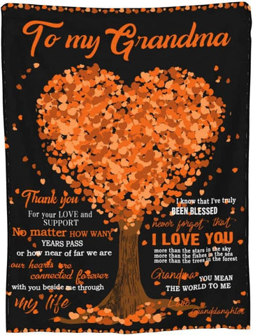 Granddaughter Gifts from Grandma, Granddaughter Blanket,Gifts for Granddaughter,Anniversary-Soft Butterfly Granddaughter Blanket from Grandma 40 x 50 in