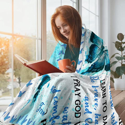 Blanket to Sister Birthday Gifts from Sister Ultra-Soft Flannel Throws Blankets Sister in Law Sisters Warm Quilts for Bed Couch Travel Beach 50 * 60in