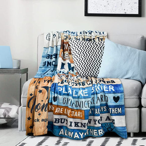Gifts for Uncle from Niece and Nephew for Uncle Unique Gifts Ideas for Uncle from Niece Birthday Gifts for Uncle for Uncle Throw Blanket 60x50 inch