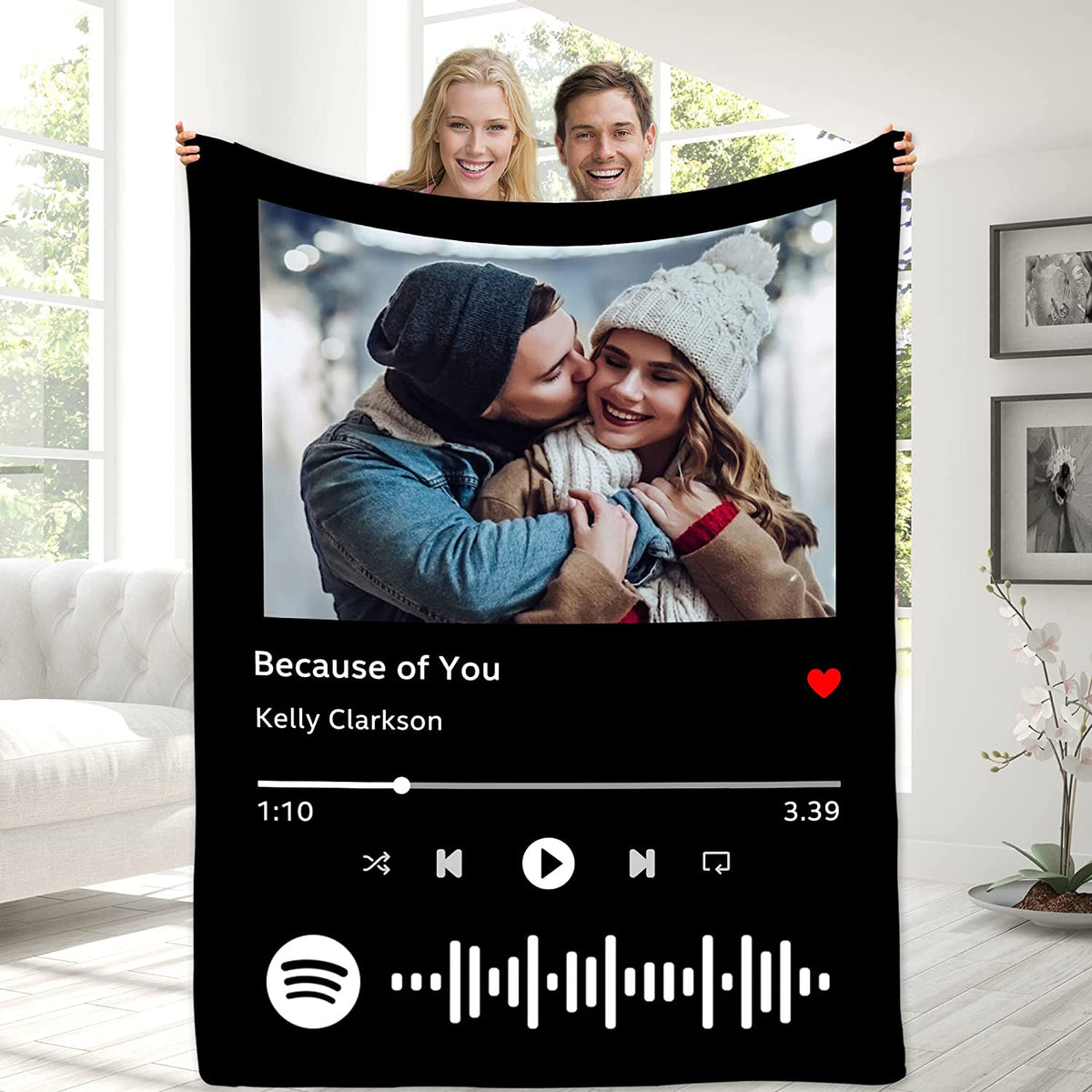 Personalized Blanket for Sister - Sister Birthday Gifts for Sister, Sister Gifts from Sister Brother, Sister Birthday Gifts from Sister, Best Sister Gifts for Women, Custom Blanket