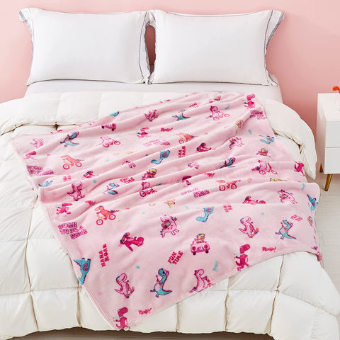 Dinosaur Blanket for Boys, Dinosaur Toddler Blanket for Boys and Girls, Cute Dinosaur Blankets for Kids, Toddler Boys Blanket Soft Dinosaur Fleece Kids Throw Blanket for Toddler (50x60 inch)