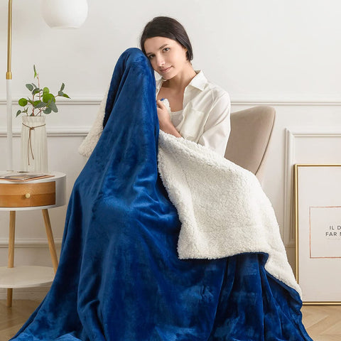 Valentines Day Gifts for Girlfriend Women I Love You Letters Blanket with Card, Birthday Present for Girl Friend Soft Fleece Throw Blanket 50”x 60”