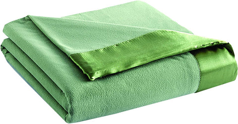 Micro Flannel Twin-Size All Seasons Lightweight Sheet Blanket, Machine Wash & Dry, No Pilling, 84Lx72W, Sand