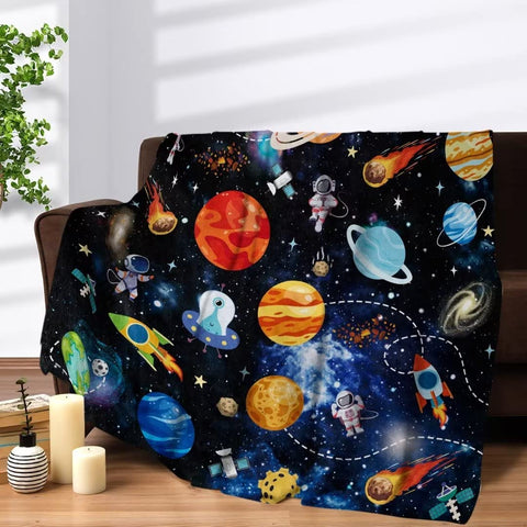 Basketball Blanket for Boys Girls, Soft Cozy Basketball Plush Throw Blanket for Kids Teens Baby Bedroom, 40 x 50 Inch Lightweight Warm Flannel Fleece Fuzzy Sports Blankets Gift for Toddler Sofa Couch