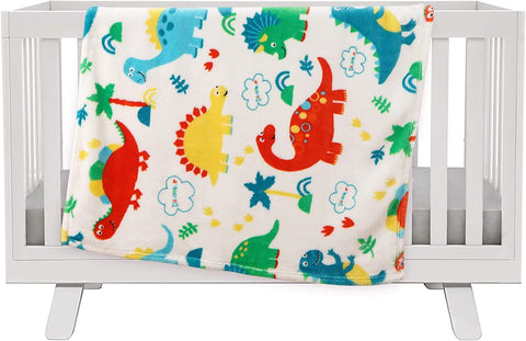 Dinosaur Blanket for Boys, Dinosaur Toddler Blanket for Boys and Girls, Cute Dinosaur Blankets for Kids, Toddler Boys Blanket Soft Dinosaur Fleece Kids Throw Blanket for Toddler (50x60 inch)