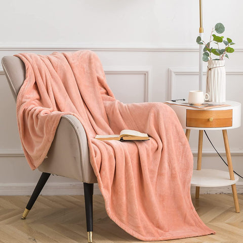 Valentines Day Gifts for Girlfriend Women I Love You Letters Blanket with Card, Birthday Present for Girl Friend Soft Fleece Throw Blanket 50”x 60”
