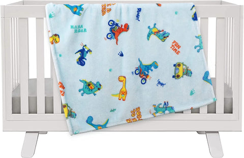 Dinosaur Blanket for Boys, Dinosaur Toddler Blanket for Boys and Girls, Cute Dinosaur Blankets for Kids, Toddler Boys Blanket Soft Dinosaur Fleece Kids Throw Blanket for Toddler (50x60 inch)